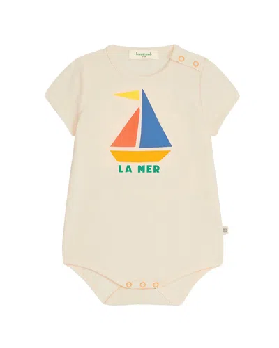 The Bonnie Mob Kids' The Bonniemob Cotton Jersey Onesie In Multi