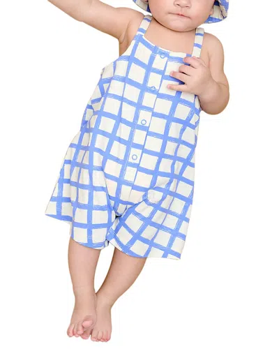 The Bonnie Mob Kids' The Bonniemob Dungaree Jumpsuit In Blue