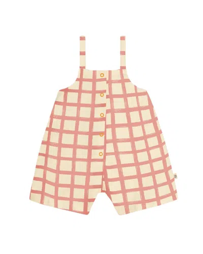 The Bonnie Mob Kids' The Bonniemob Dungaree Jumpsuit In Pink
