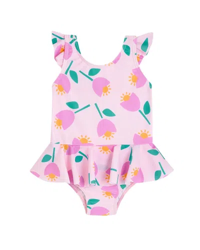 The Bonnie Mob Kids' The Bonniemob Frill Swimsuit In Multi