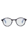 The Book Club So Rando 46mm Blue Light Blocking Reading Glasses In Gray