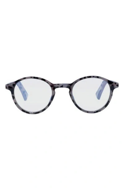 The Book Club So Rando 46mm Blue Light Blocking Reading Glasses In Gray