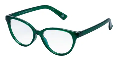 The Book Club The Art Of Snore Men's Glasses, Green, Size +0.00