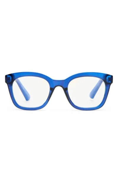 The Book Club The Beatrix 48mm Square Blue Light Blocking Reading Glasses