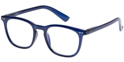 The Book Club The Whirl Men's Glasses, Blue, Size +0.00