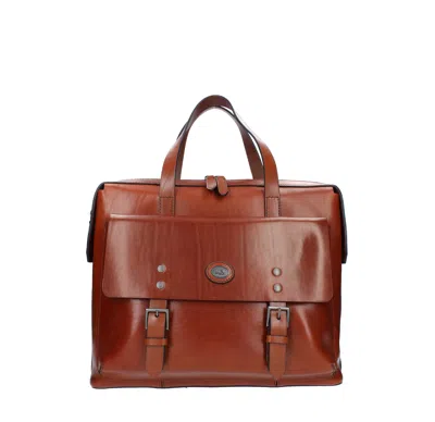 The Bridge Bags.. Leather Brown In Marrone Marroni
