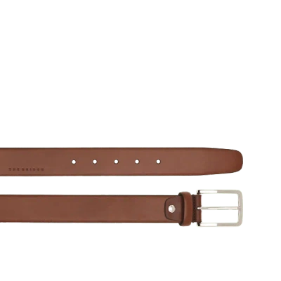 The Bridge Belts Leather Brown In Cuoio Marroni