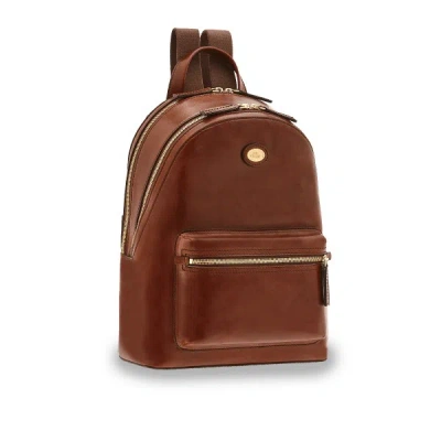 The Bridge Brown Leather Backpack