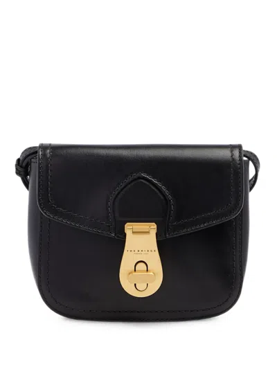 The Bridge Buckle-detail Leather Shoulder Bag In Pattern