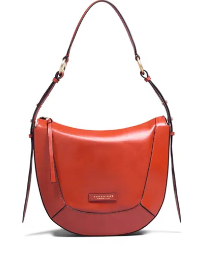 The Bridge Fedora Shoulder Bag In Orange