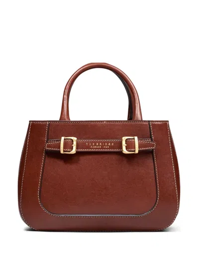 The Bridge Gaia Tote Bag In Brown