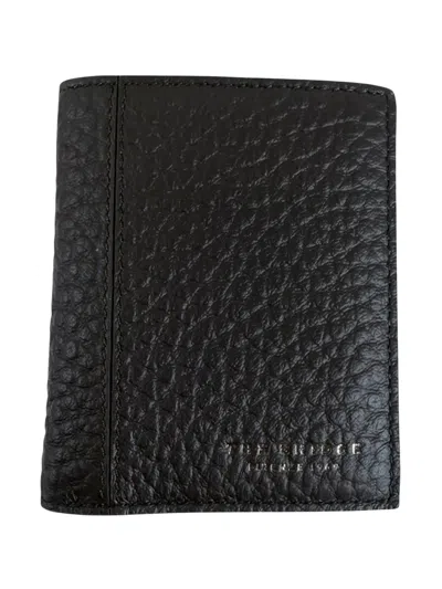 The Bridge Hammered Leather Wallet In Marrone