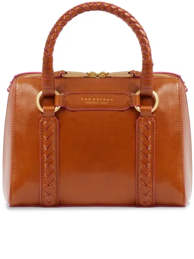 The Bridge Handbag W/shoulder In Brown