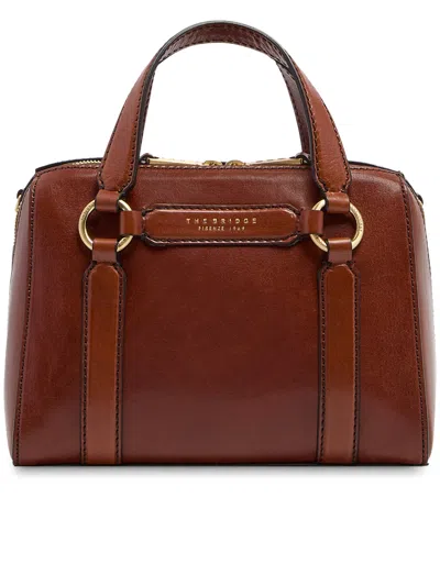 The Bridge Handbag W/shoulder In Brown