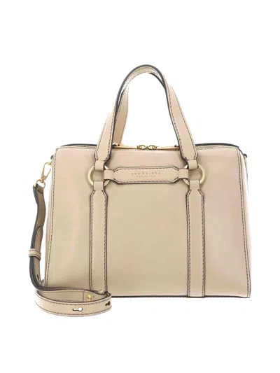 The Bridge Handbag W/shoulder In Neutral