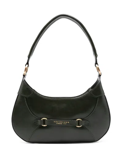 The Bridge Isabella Leather Shoulder Bag In Green