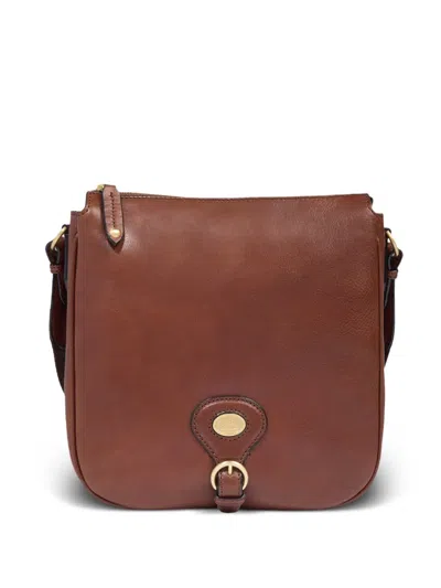 The Bridge Isadora Leather Zip-fastening Shoulder Bag In Brown