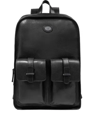 The Bridge Isaia Backpack In Black