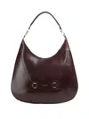 The Bridge Large Isabella Ring-detail Shoulder Bag In Blue