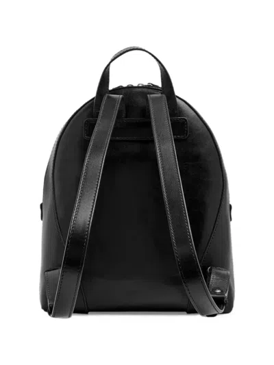 The Bridge Leather Backpack In Black