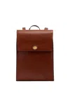 The Bridge Leather Backpack In Brown