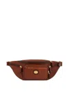 The Bridge Leather Belt Bag In Pattern