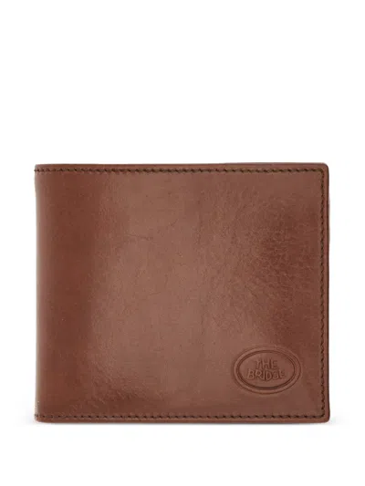 The Bridge Leather Bi-fold Wallet In Brown