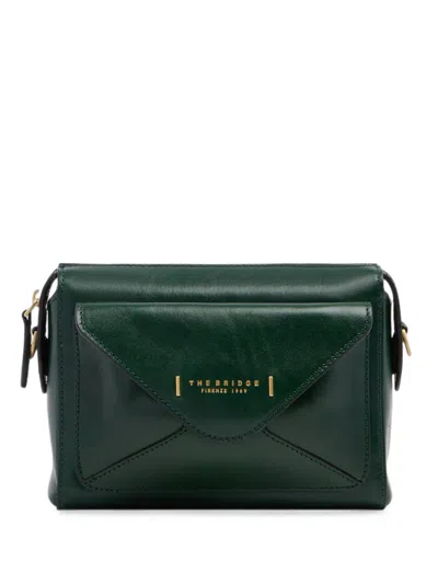 The Bridge Leather Cross Body Bag In Pattern