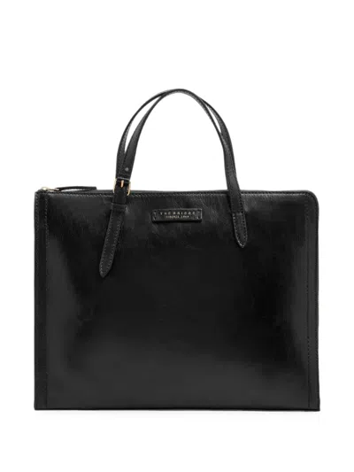 The Bridge Leather Laptop Bag In Pattern