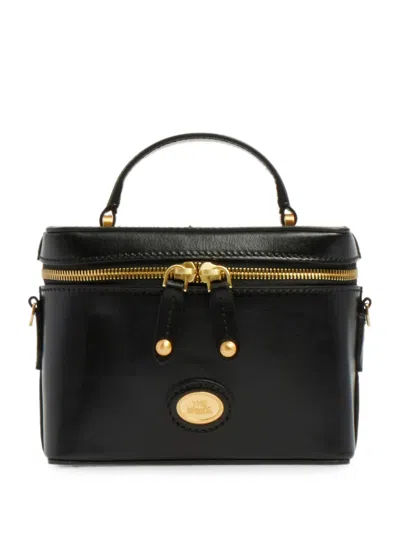 The Bridge Leather Mini Bag In Black