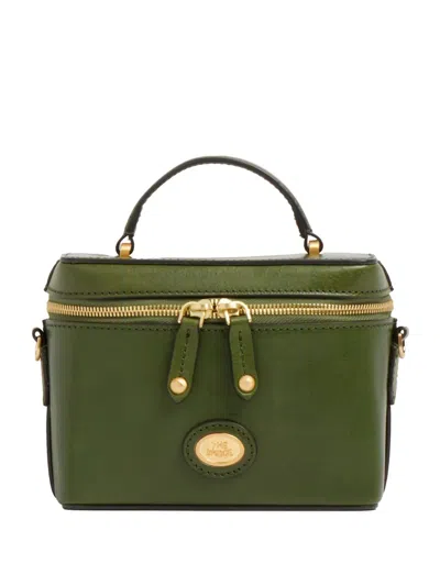 The Bridge Leather Mini Bag In Green