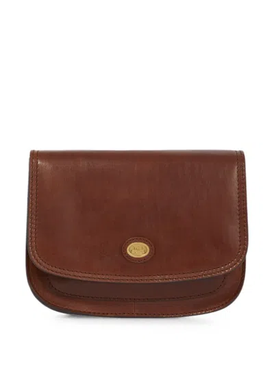 The Bridge Leather Shoulder Bag In Black