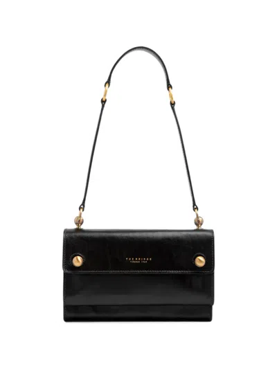 The Bridge Leather Shoulder Bag In Blue