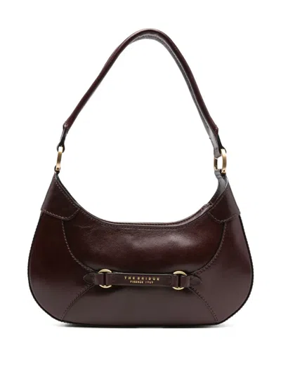 The Bridge Leather Shoulder Bag In Brown