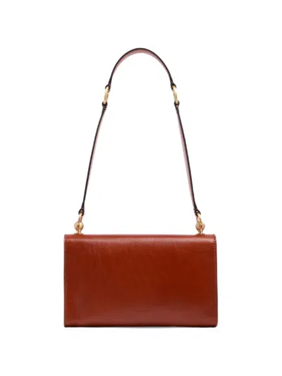 The Bridge Leather Shoulder Bag In Brown