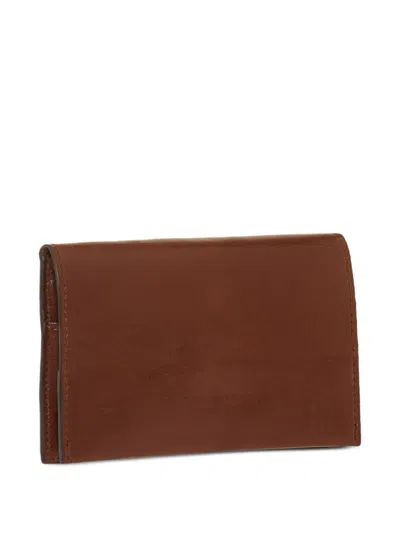 The Bridge Leather Tobacco Pouch In Brown