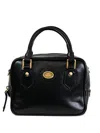 The Bridge Leather Tote Bag In Black