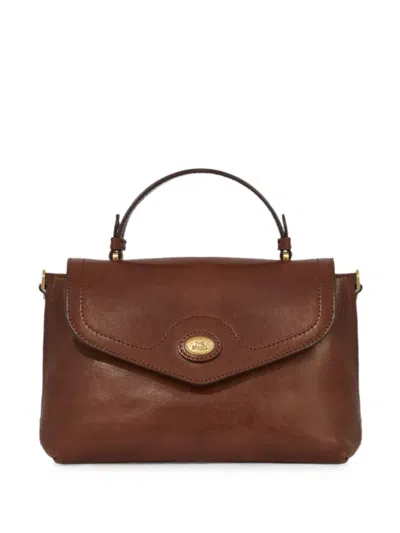 The Bridge Handtasche Aus Leder In Brown