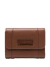 The Bridge Leather Wallet In Brown
