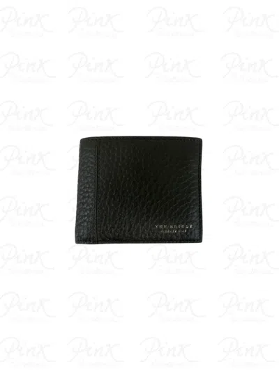 The Bridge Leather Wallet In Purple
