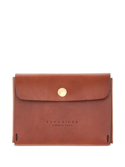 The Bridge Life-style Leather Playing Card Holder In Blue
