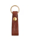 The Bridge Logo-debossed Leather Keyring In Multi