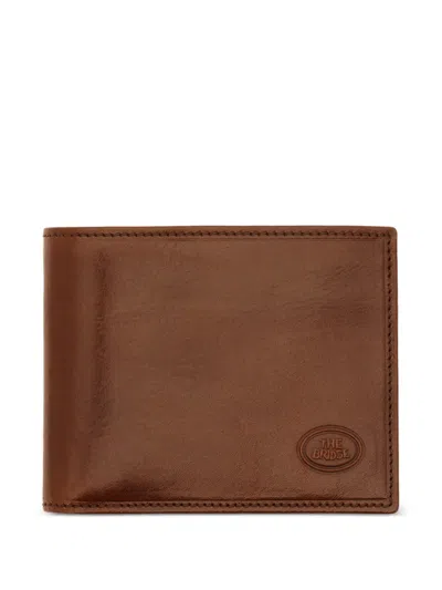 The Bridge Logo-embossed Bifold Wallet In Brown