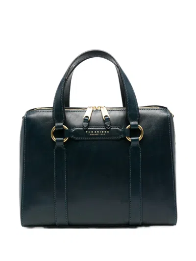 The Bridge Logo-stamp Leather Tote Bag In Pattern