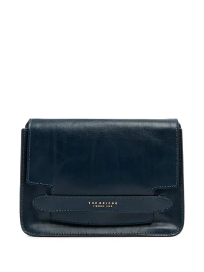 The Bridge Lucrezia Leather Cross Body Bag In Black