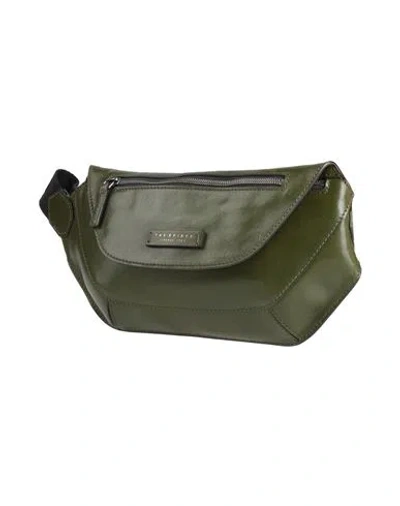 The Bridge Man Belt Bag Military Green Size - Leather