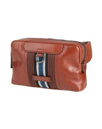 The Bridge Man Belt Bag Tan Size - Leather In Brown