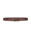The Bridge Man Belt Brown Size 39.5 Leather In Brown