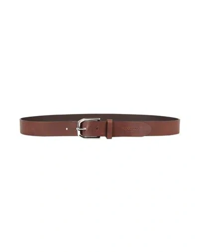 The Bridge Man Belt Brown Size 39.5 Leather