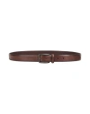 The Bridge Man Belt Dark Brown Size 43 Leather